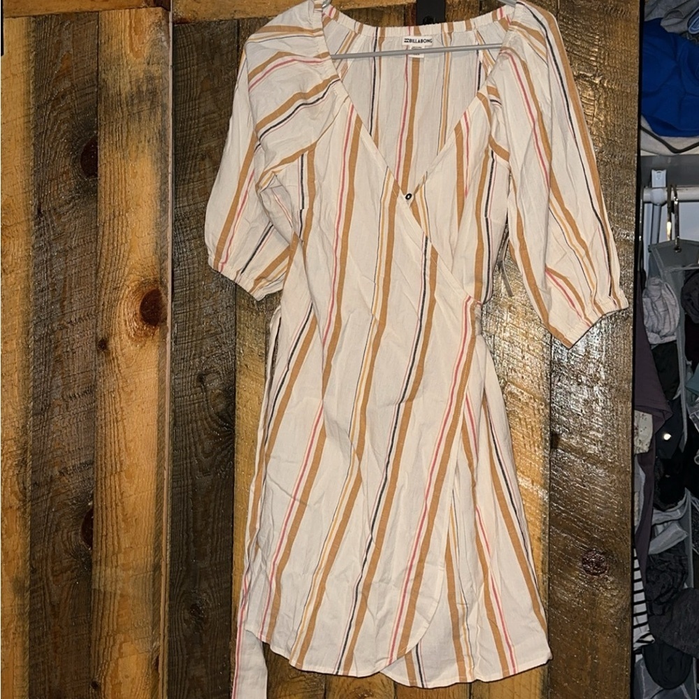 NWT striped billabong dress